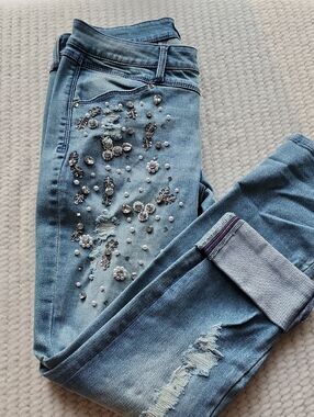 Bebe Soft Blue Jeans